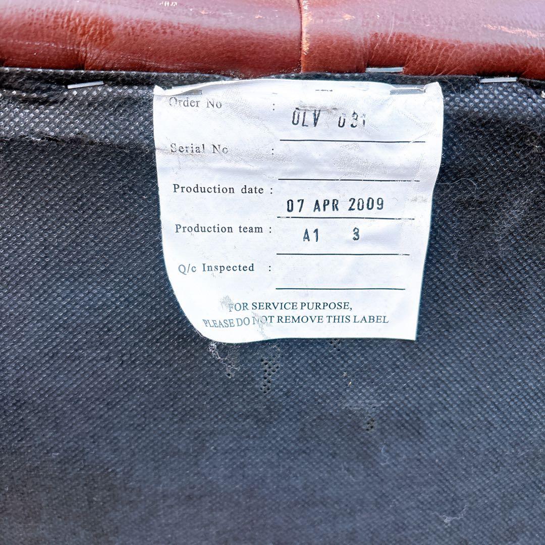 2★送料込み★チェスターフィールドソファ 一人掛け【神奈川県厚木市引取可】