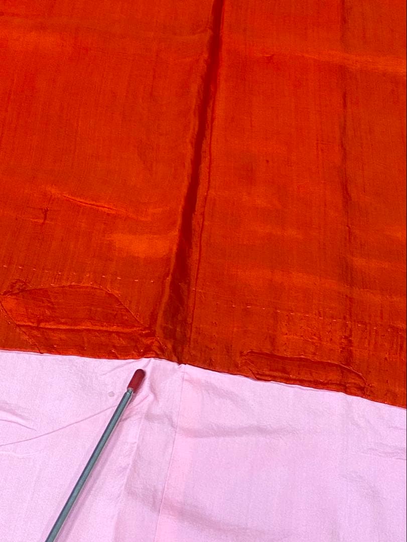 アンティーク　子ども着物　四つ身　紋錦紗　花薬玉模様　大正浪漫