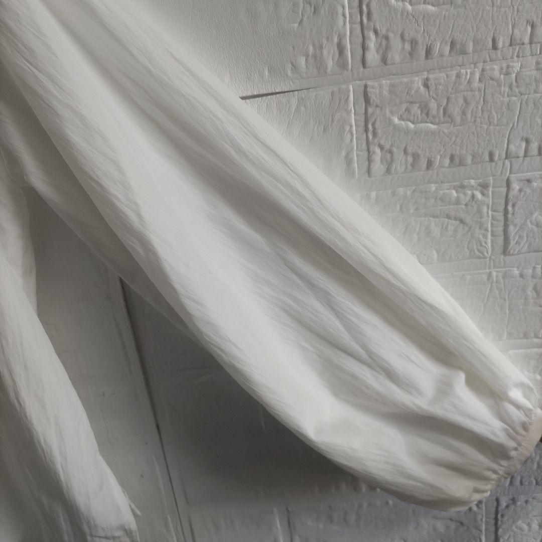 美品✨MACHATT 　マチャット　プリーツカラーブラウス 　ビッグカラー