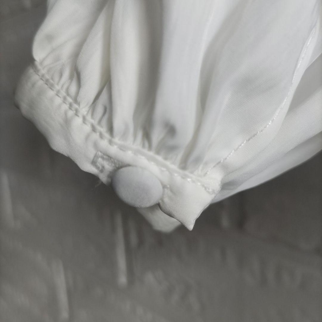 美品✨MACHATT 　マチャット　プリーツカラーブラウス 　ビッグカラー