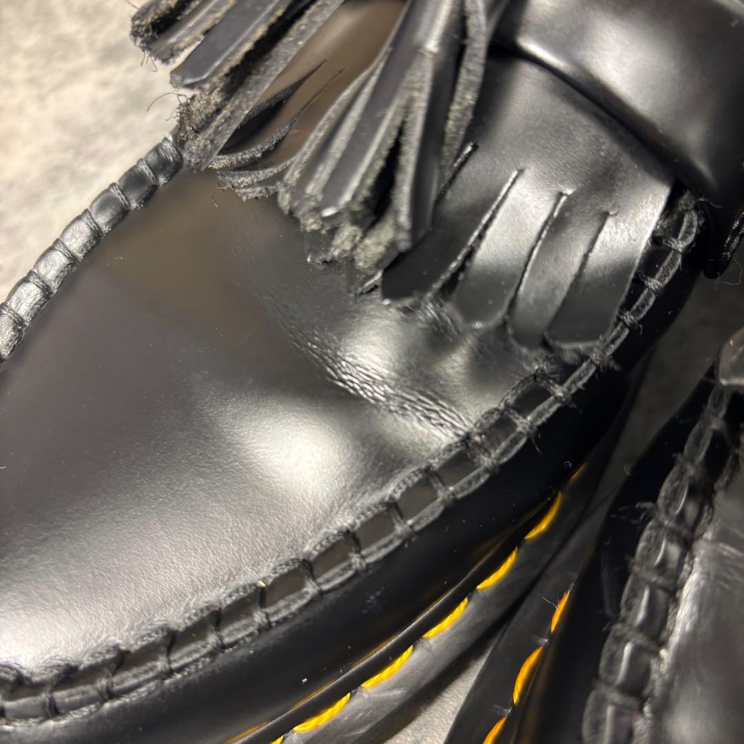 【美品】UK8（27cm）ドクターマーチン タッセルローファー エイドリアン厚底