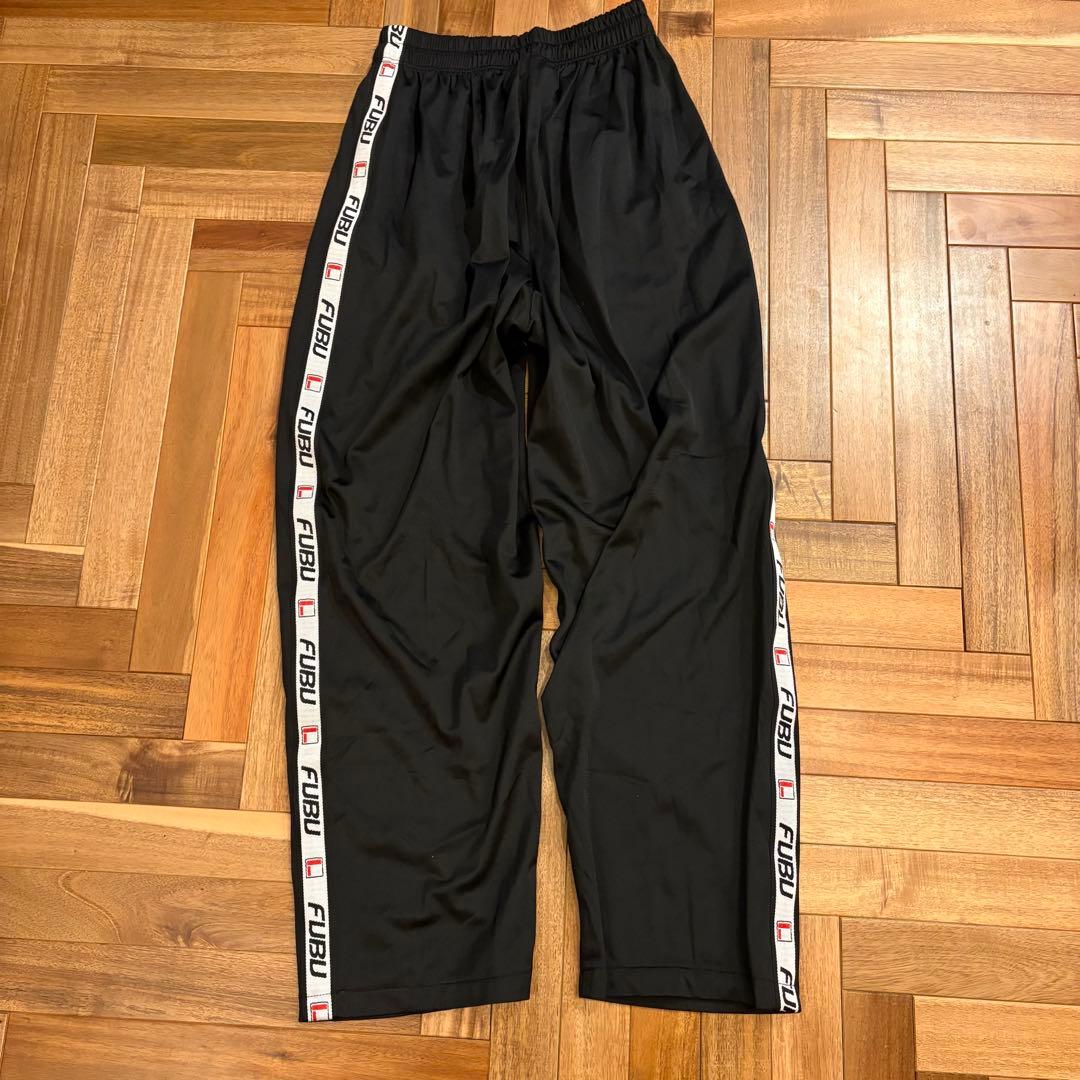 う*ー様 90s FUBU ジャージ セットアップ ブラック トラック パンツ