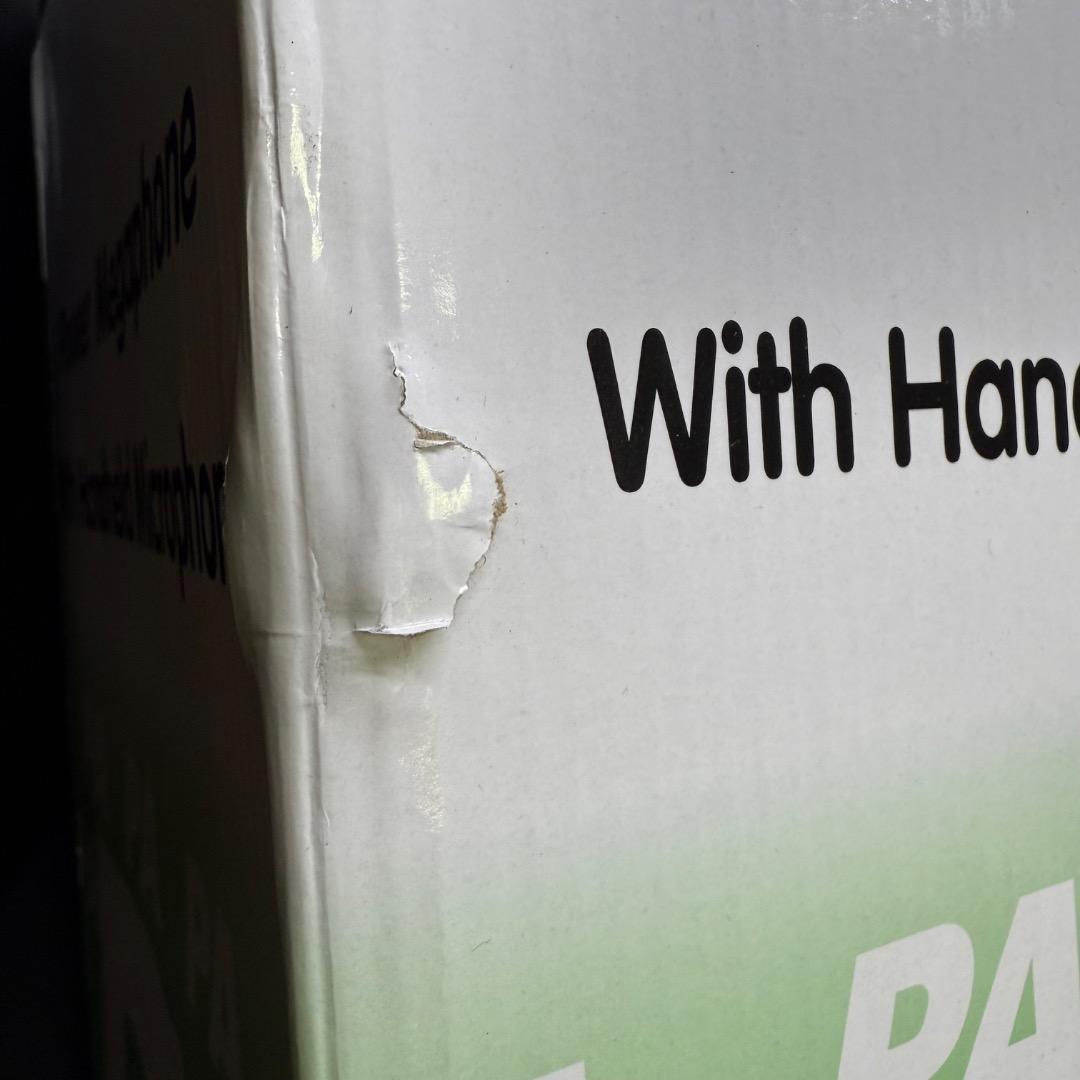 ◉H右横1003 未使用保管品 パワーメガホン 拡声器 ハンドヘルドマイク付き