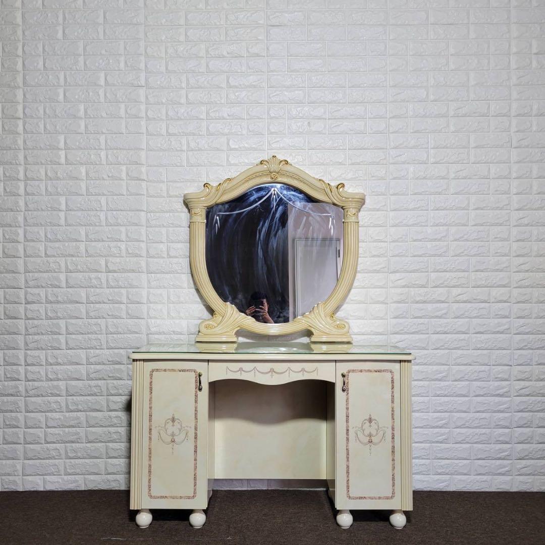 イタリア製 ドレッサー レオナルド 高級 キャメルグループ おしゃれ M0376