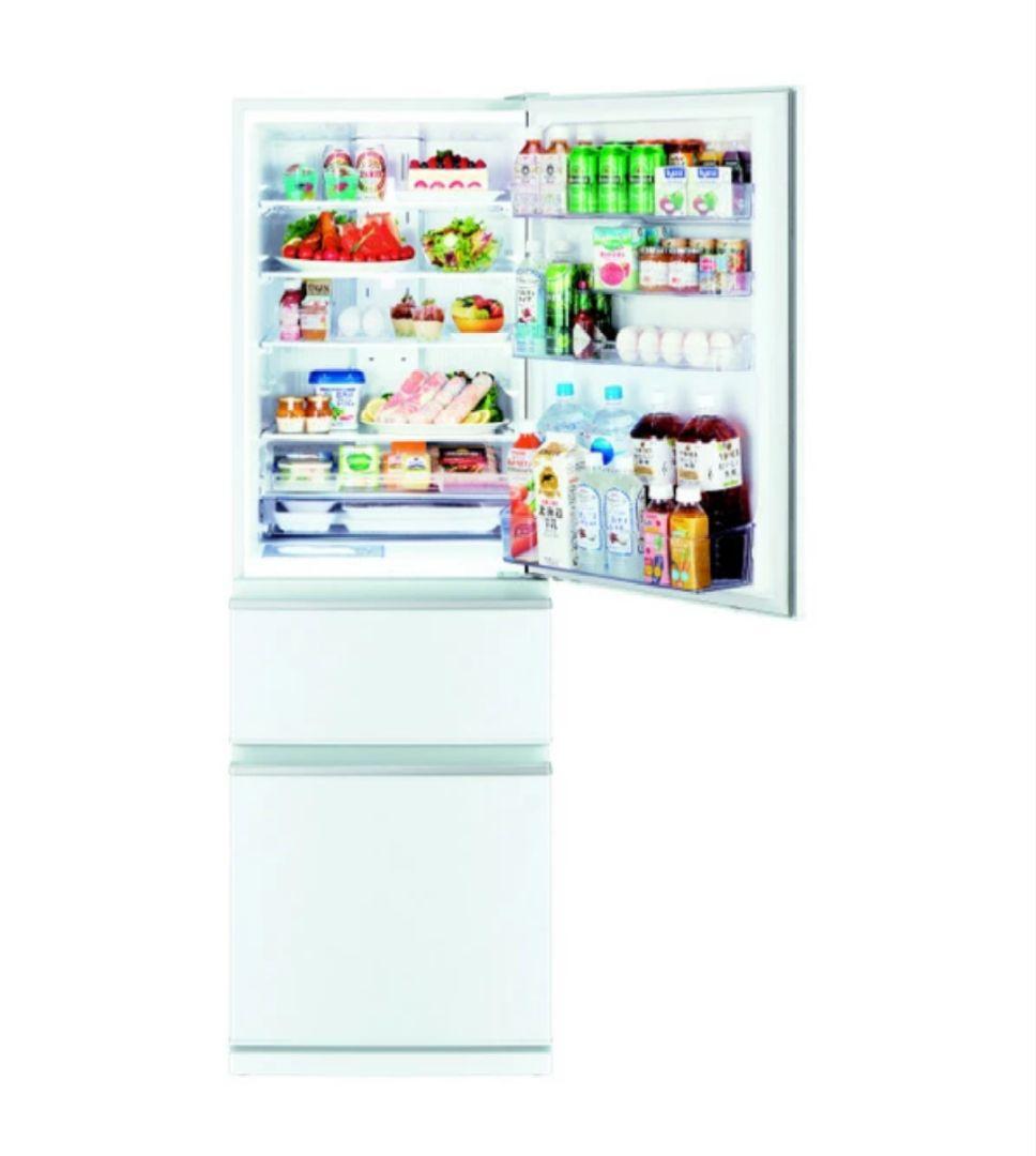 【送料無料】三菱冷蔵庫 365L 3ドア 自動製氷 右開き