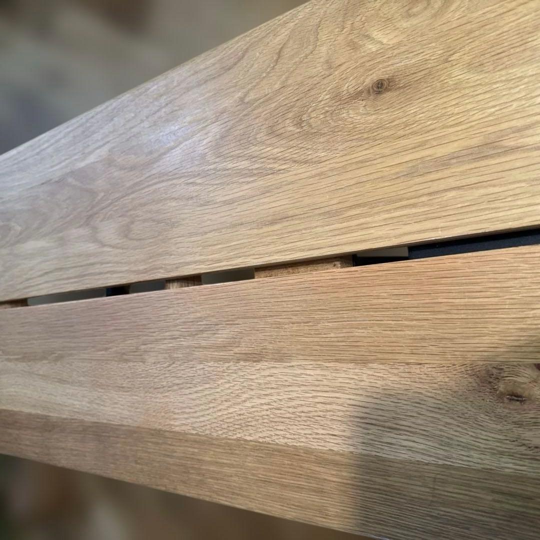 ☆値下げ☆ダイニングベンチ　オーク材　長椅子