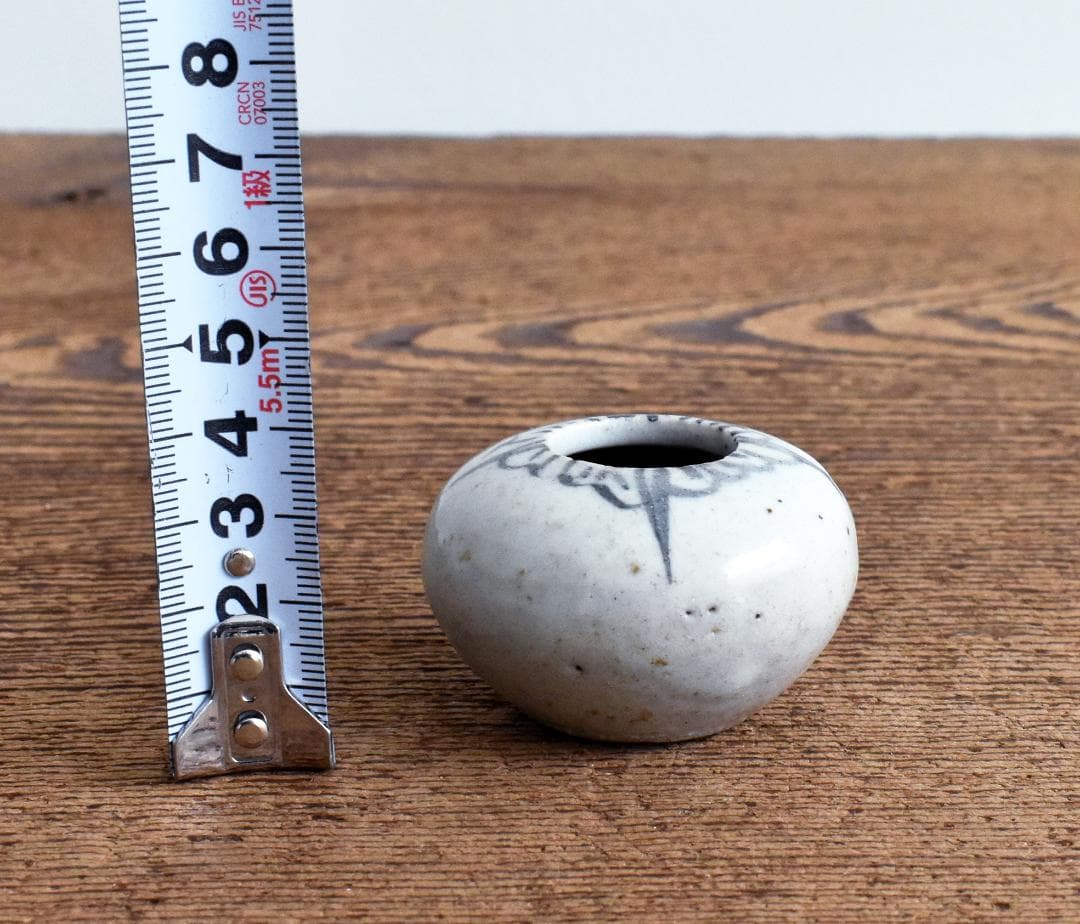 李朝 分院期 染付 小壺 / 韓国 朝鮮 古伊万里 瀬戸 備前 常滑 古美術