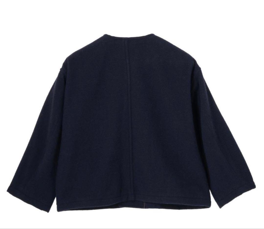 【DANTON】ダントン ウィメンズシングルウールパイルVネックジャケット