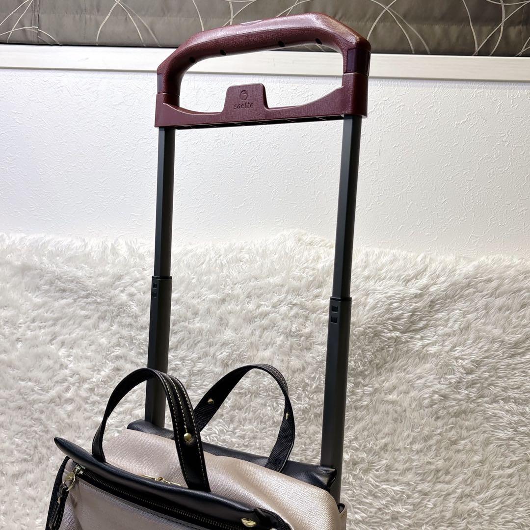 ソエルテ キャリーバッグ ソフト カランド 12L S 55794 ベージュ