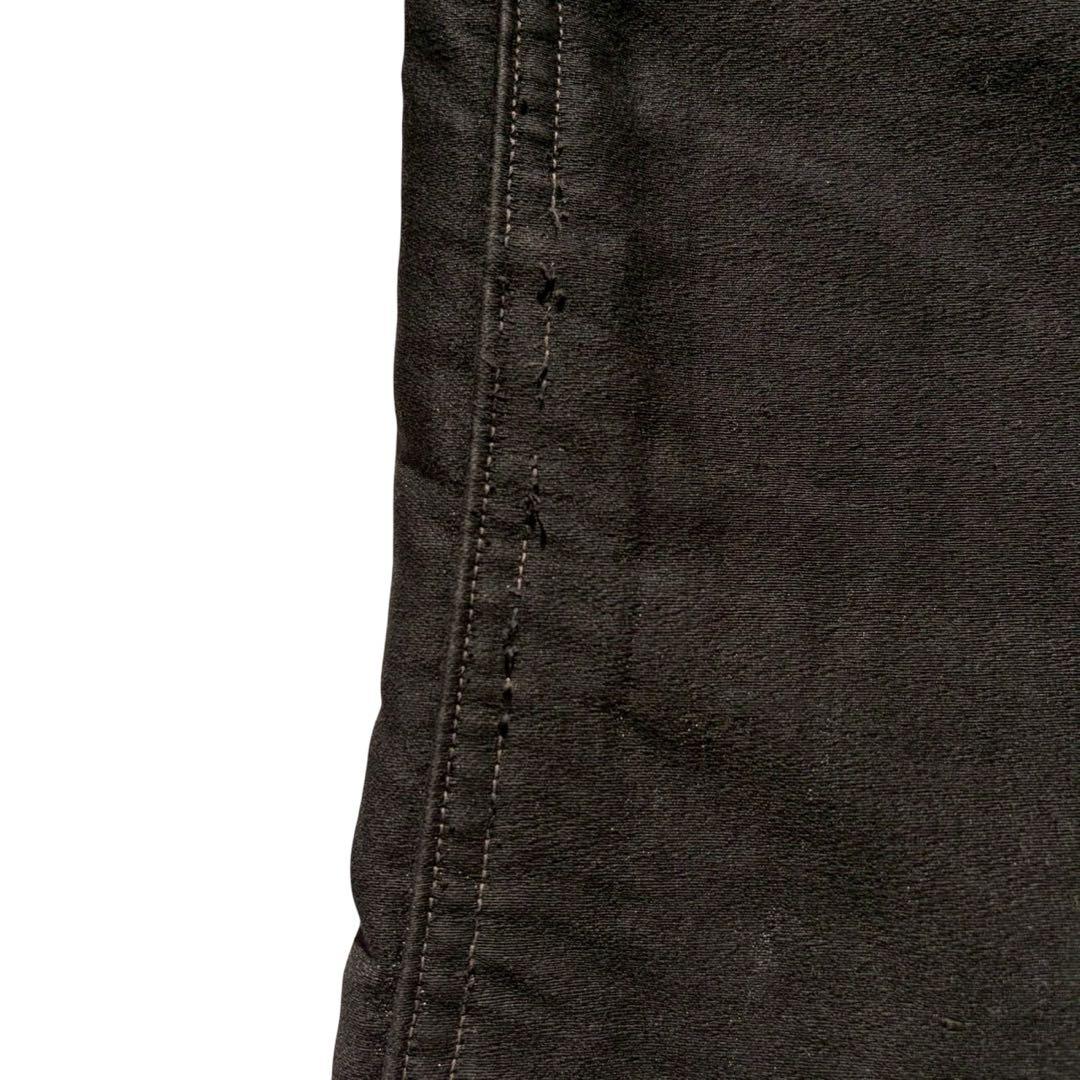 40s フレンチ ヴィンテージ ブラックモールスキンジャケット Vポケット 古着