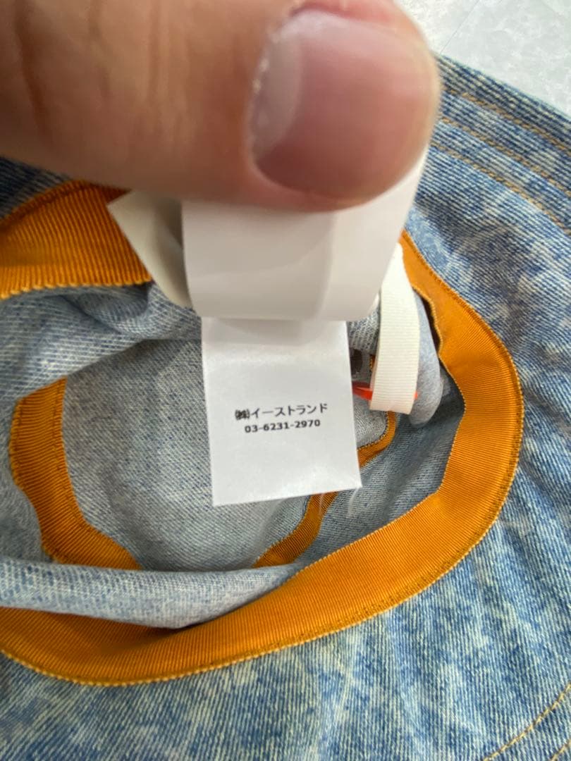 【早い者勝ち】Off-White デニムバケットハット　モノグラム