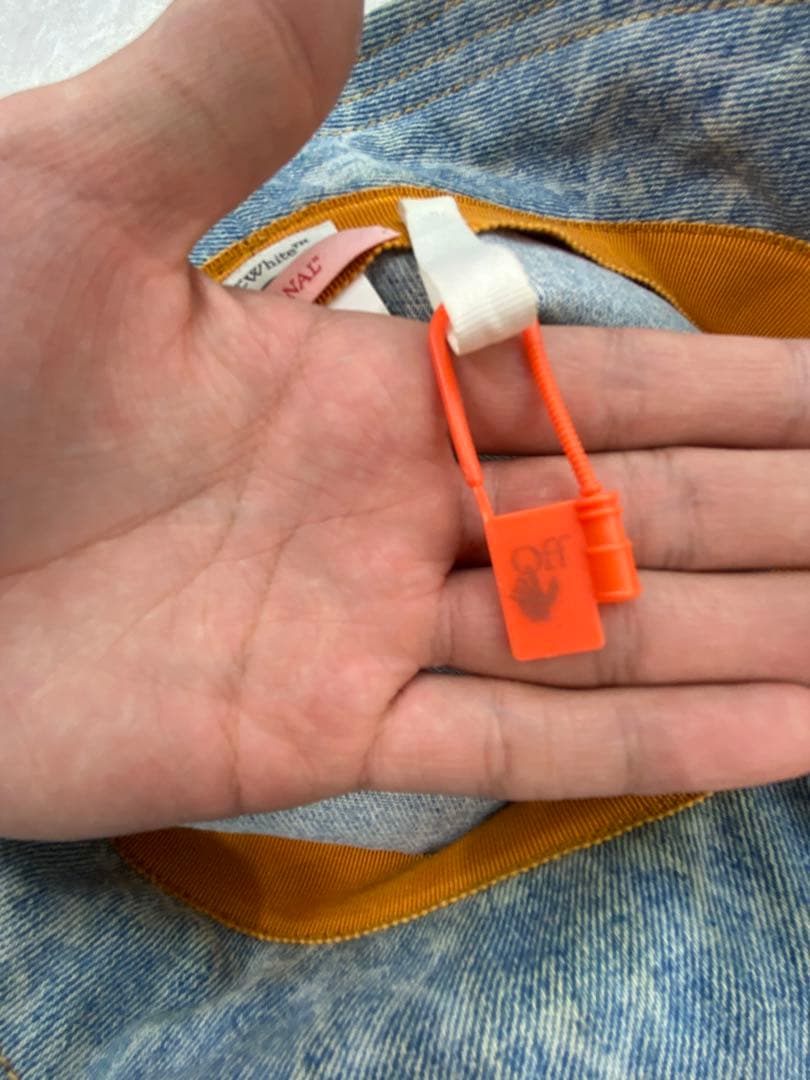 【早い者勝ち】Off-White デニムバケットハット　モノグラム