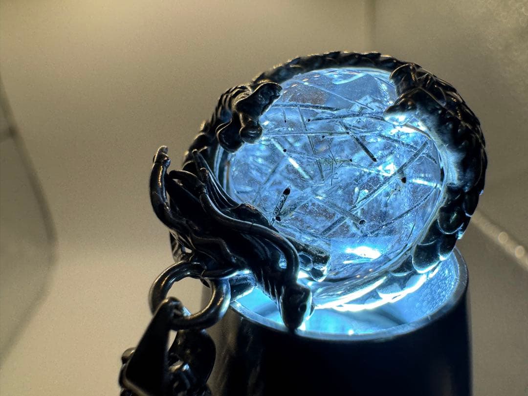 【怪蟲伝闘さん専用】ブラックルチル　ペンダントトップ　虹あり　S925