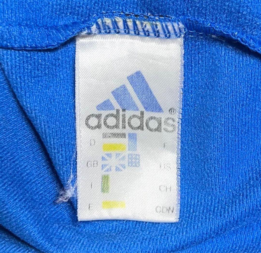 【レアカラー‼️】90s adidasファイヤーバードジャージ M 青 黄 古着