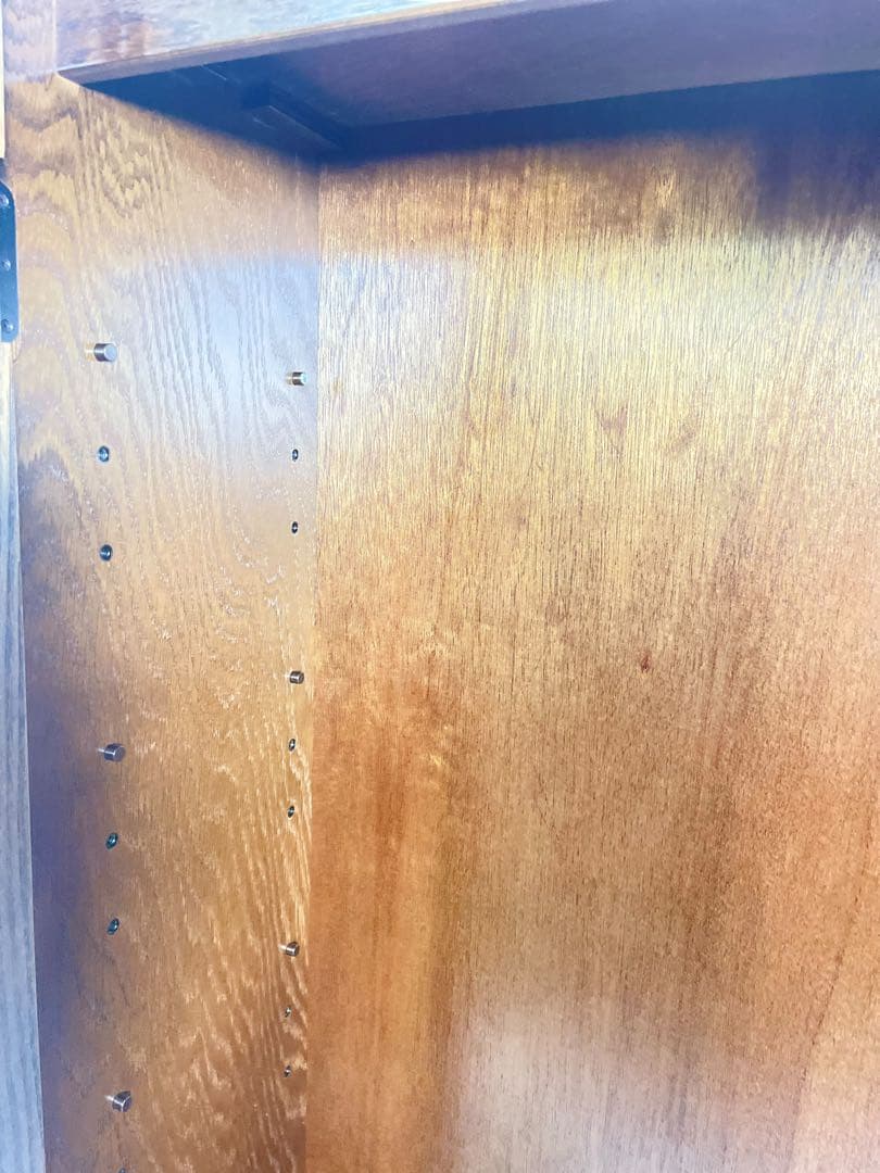 HR578 【美品】パリの雑貨屋　日本製　飾り棚　2枚扉