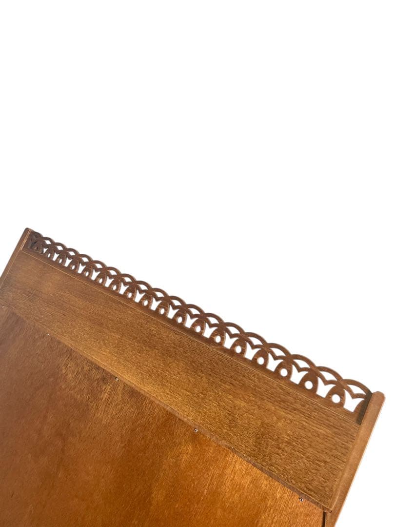 HR578 【美品】パリの雑貨屋　日本製　飾り棚　2枚扉