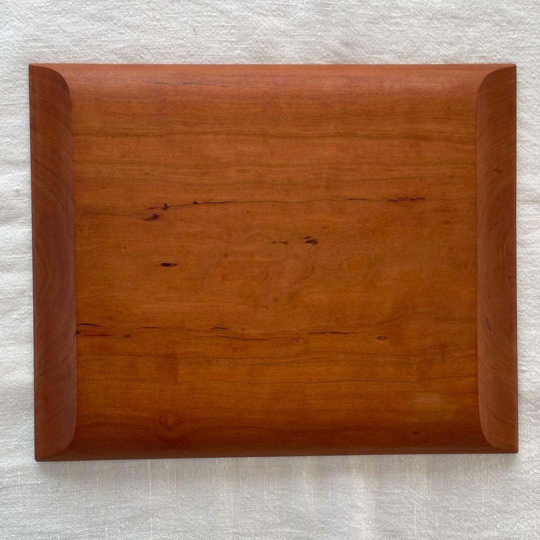 川端健夫さん プレート チェリー 2枚