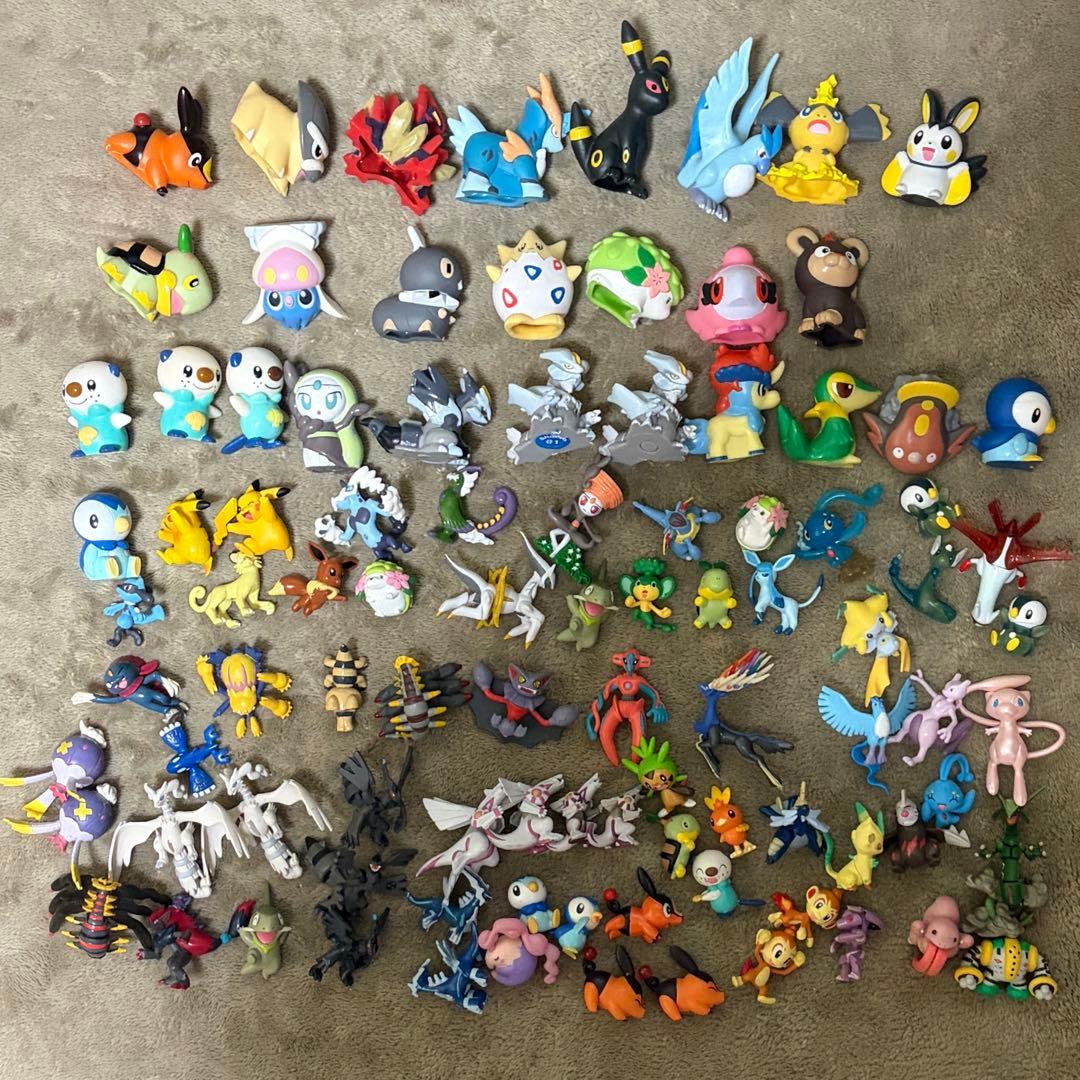 ポケモン コレクションフィギュア 指人形 モンコレ まとめ売り 1〜6世代