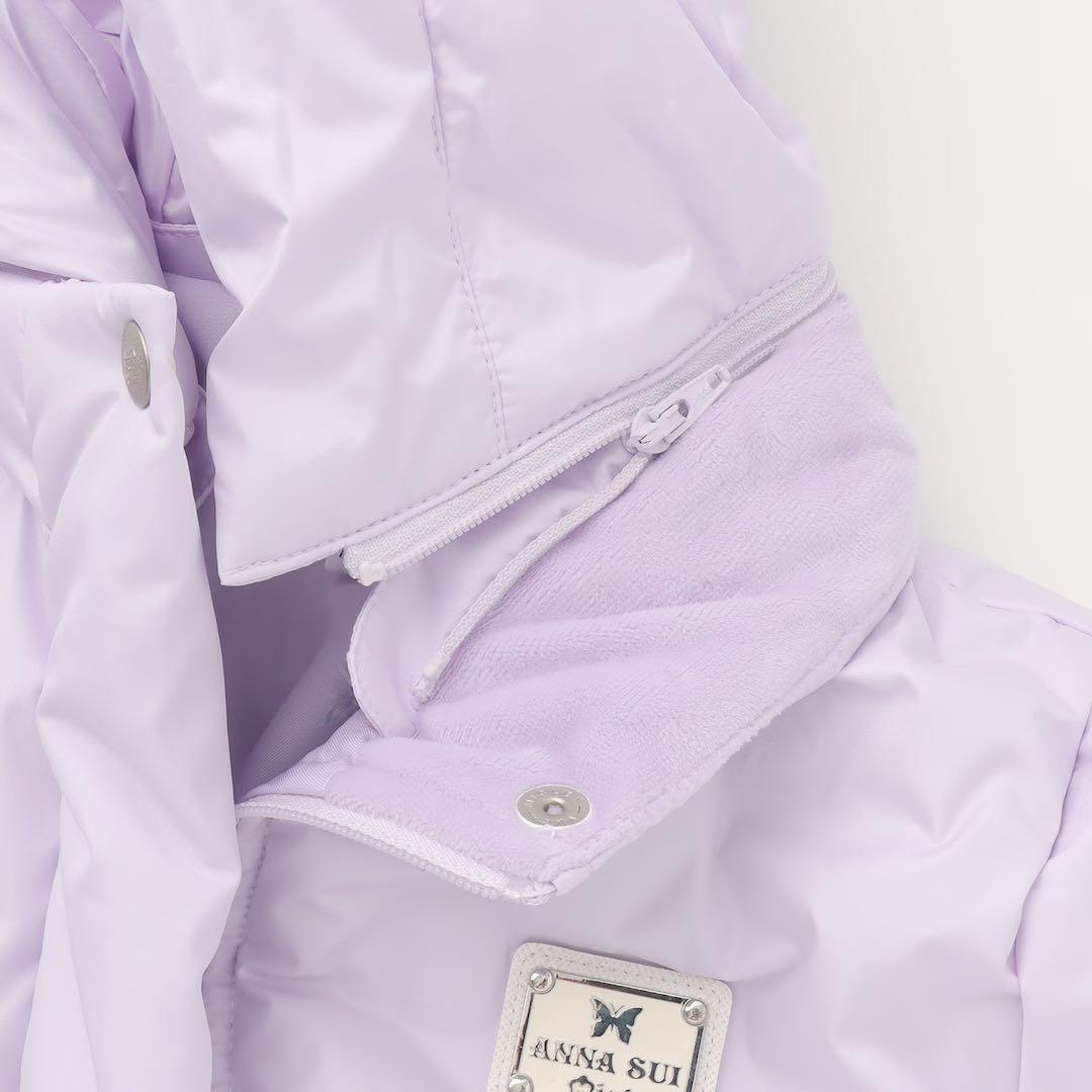 花*花様 新品タグ付き　ANNA SUI mini 中綿ネコブルゾン　紺115-