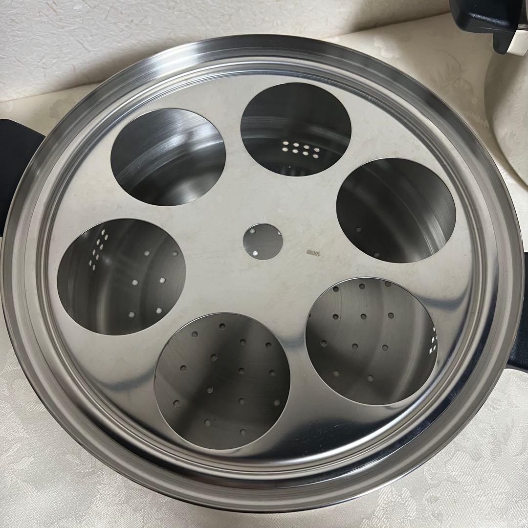 【AmwayQueen】 新品☆美品☆蒸し器☆中型鍋☆両手鍋☆片手鍋☆セット売り
