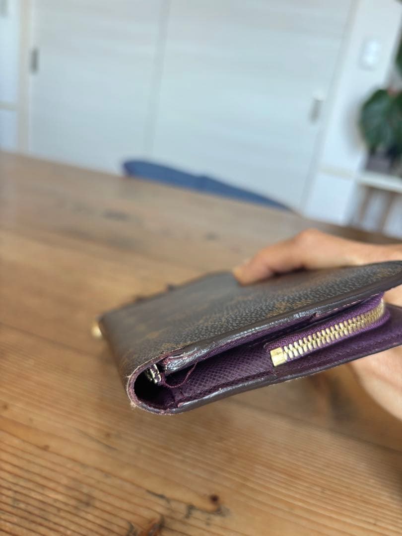 ルイヴィトン　モノグラム　長財布　ポルトフォイユ
