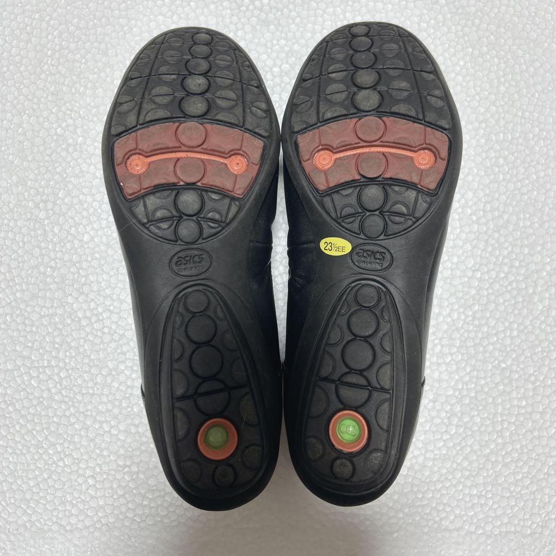 GIRO アシックス フラットシューズ レザー エナメル