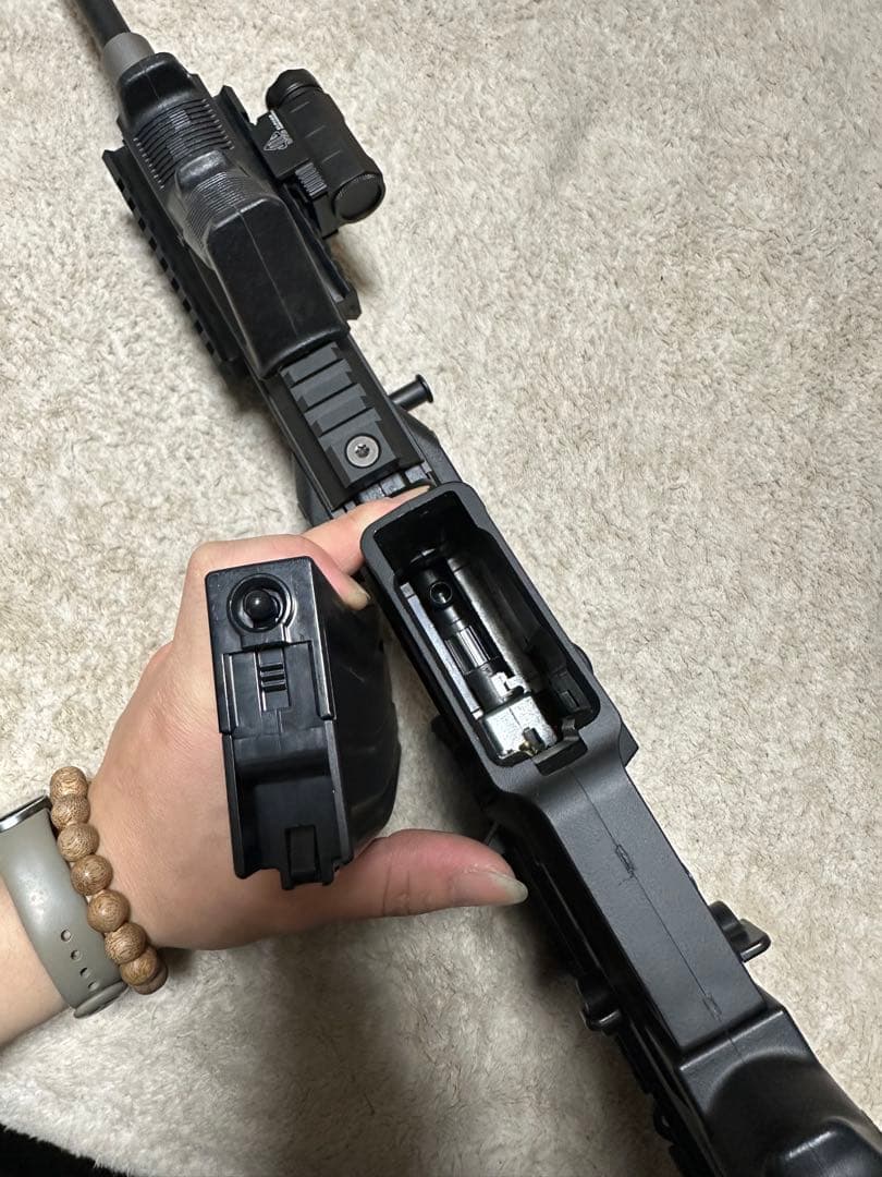 次世代電動ガン東京マルイ SCAR-L ブラック属品多数