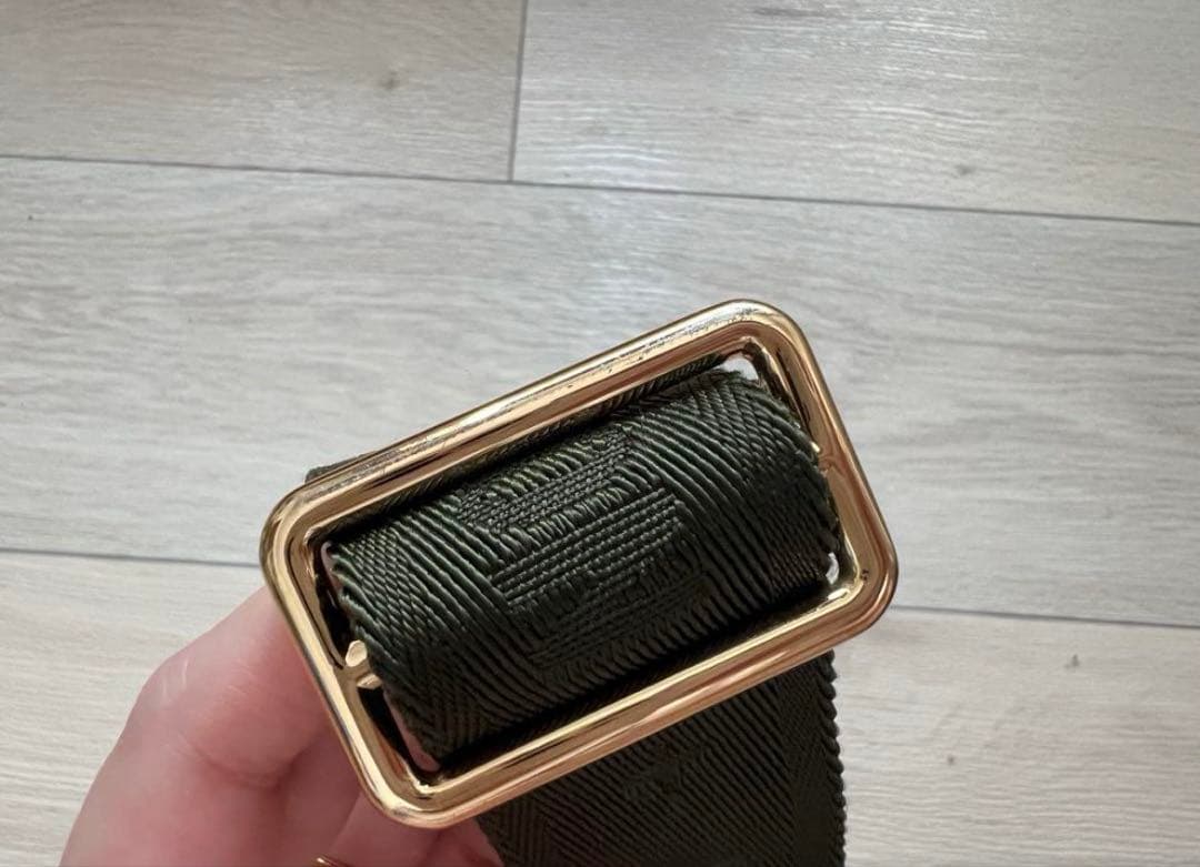 【美品】ルイヴィトン ショルダーストラップ ケース モノグラム カーキ