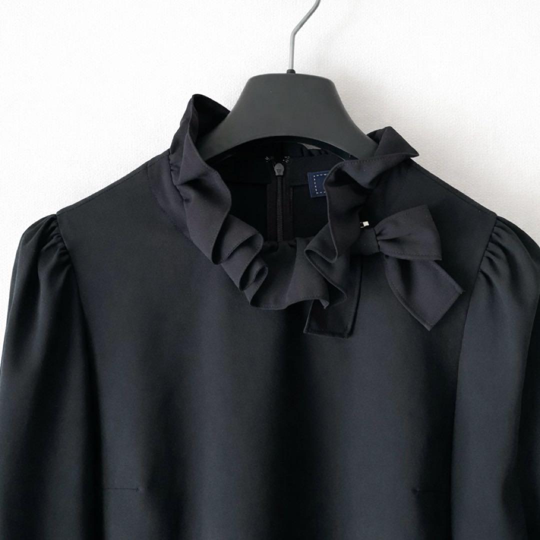 My day 公式アカウント01エムズグレイシー フリル×リボンブラウス