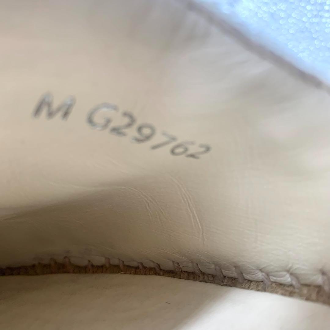 シャネル フラットシューズ エスパドリーユ ココマーク ラメツイード 24cm