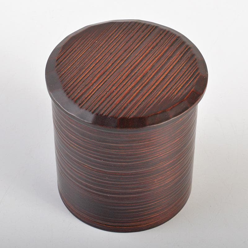 茶道具　田中勝重作　根来塗　へぎ目曲輪　金輪寺　茶器　共箱　V　6618