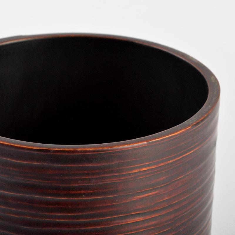 茶道具　田中勝重作　根来塗　へぎ目曲輪　金輪寺　茶器　共箱　V　6618