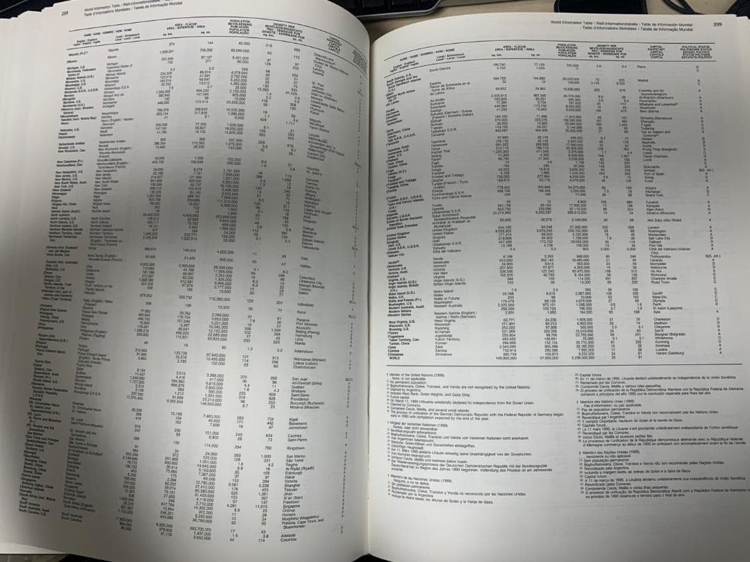The New International Atlas ハードカバー 地図