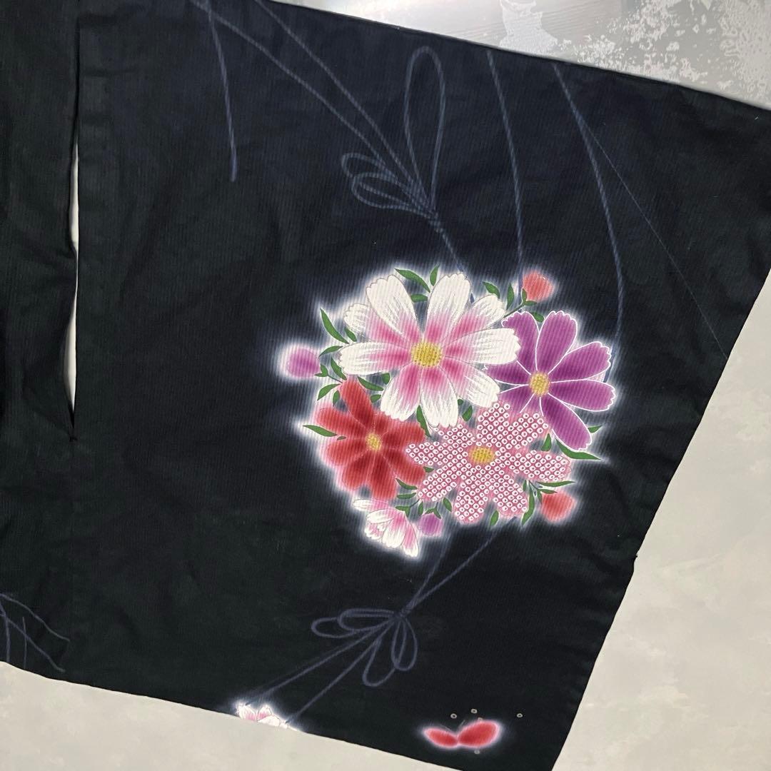 【NEW】Kansaiブランド浴衣 長身さんにおすすめ身丈165綺麗なコスモス柄