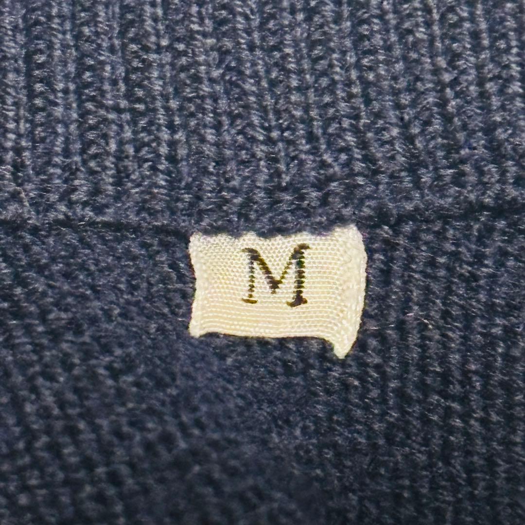 90's イヴ サンローラン カサンドラロゴ YSLロゴ ニット セーター M