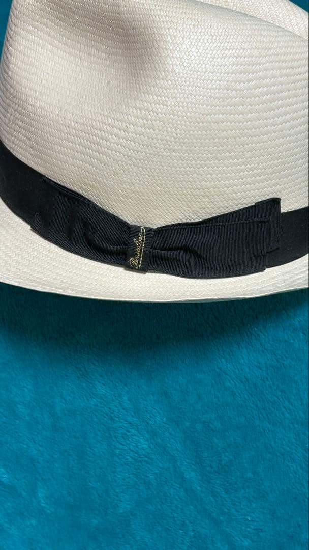 ち*ょ様 Borsalino [天然草☆本パナマ] 中折れパナマハツト