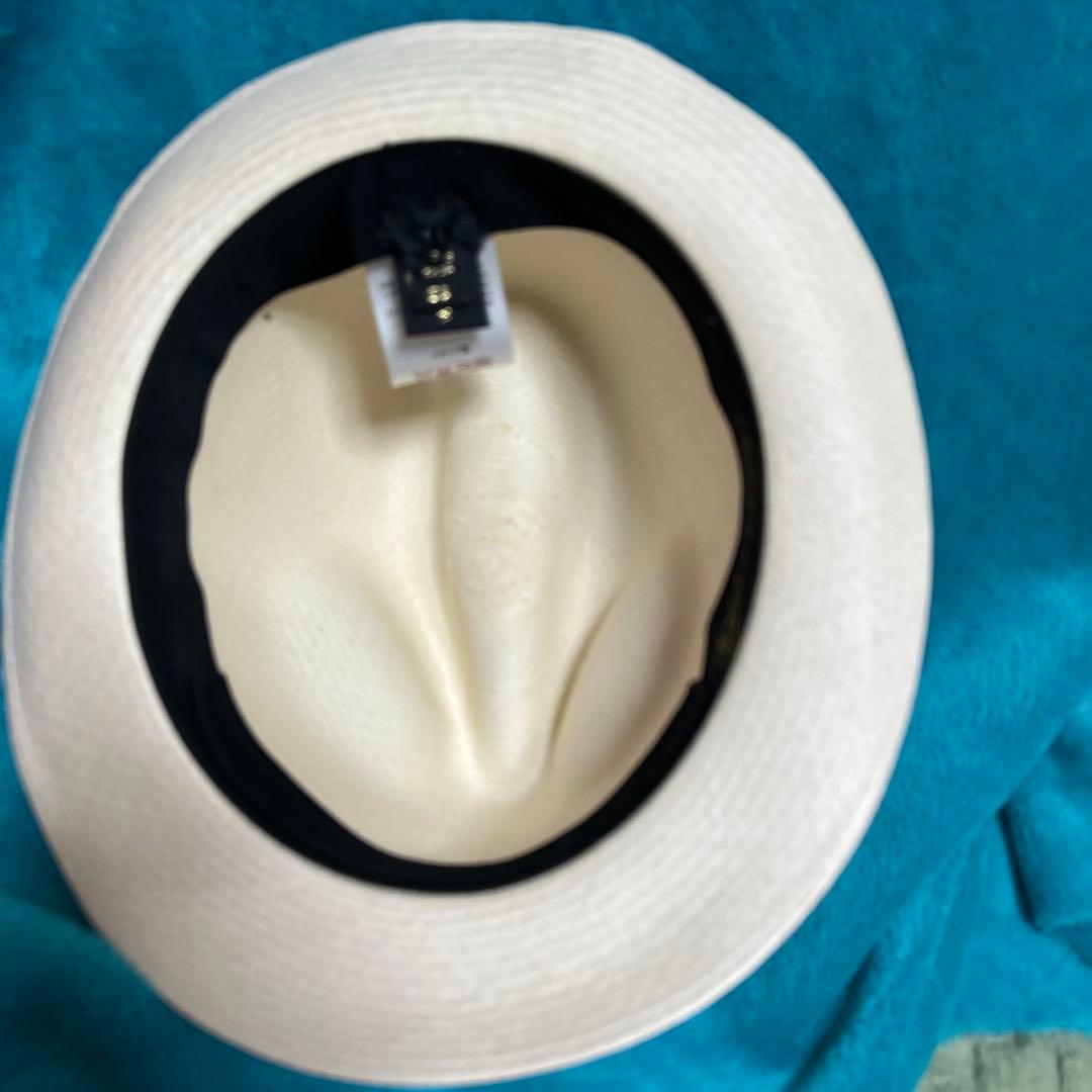 ち*ょ様 Borsalino [天然草☆本パナマ] 中折れパナマハツト