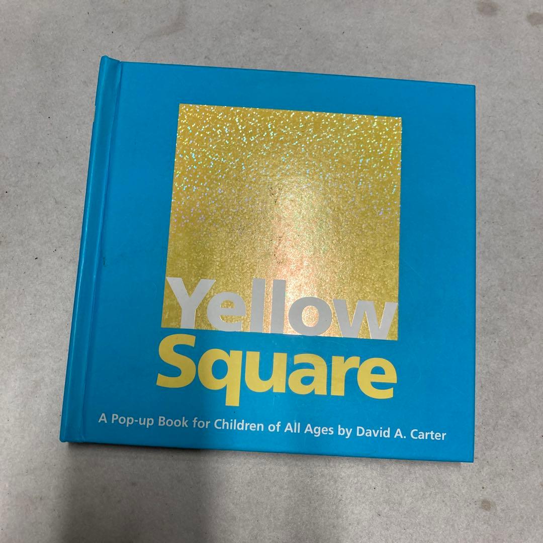 Yellow Square ポップアップブック　ハードカバー