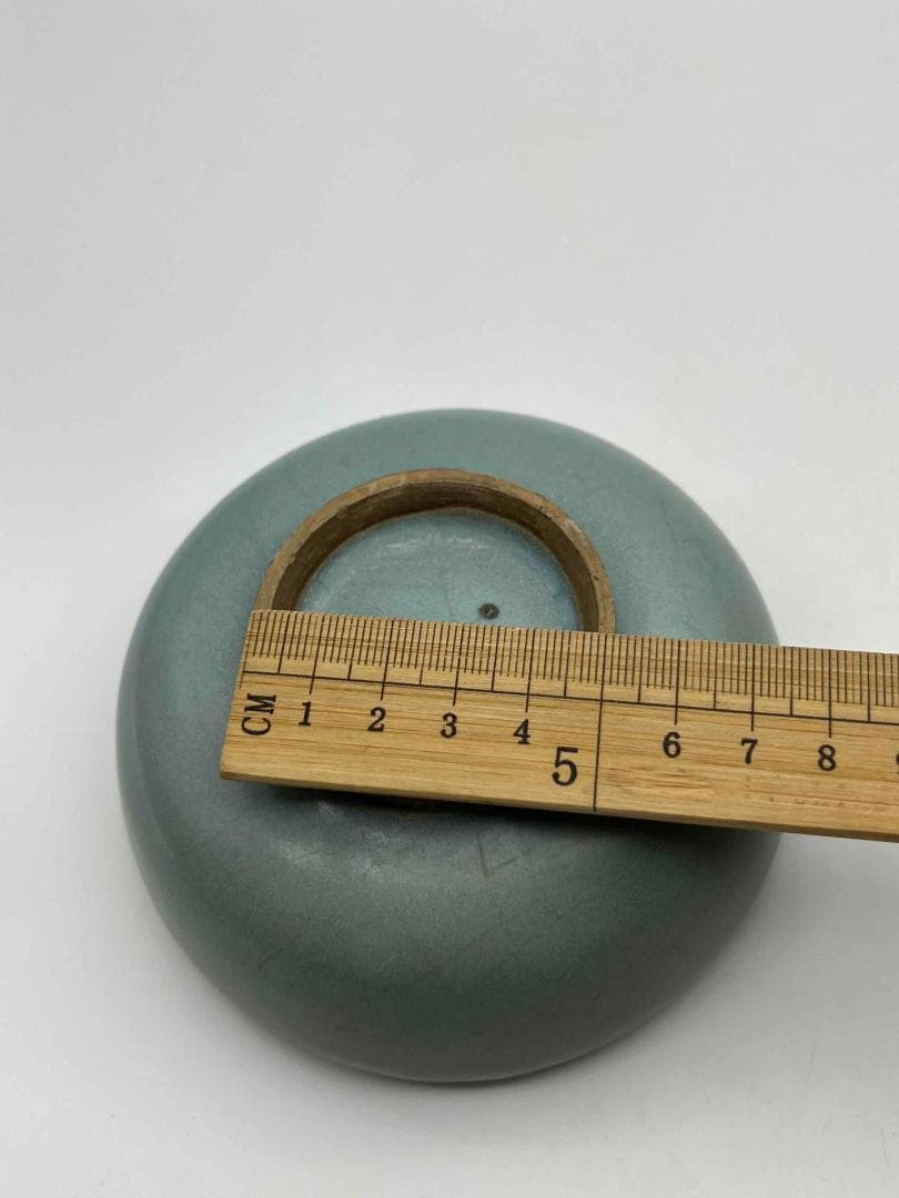 南宋時代　鈞窯　天青釉茶碗　【旧家蔵出し】 名品珍品　窯変釉(D-81)