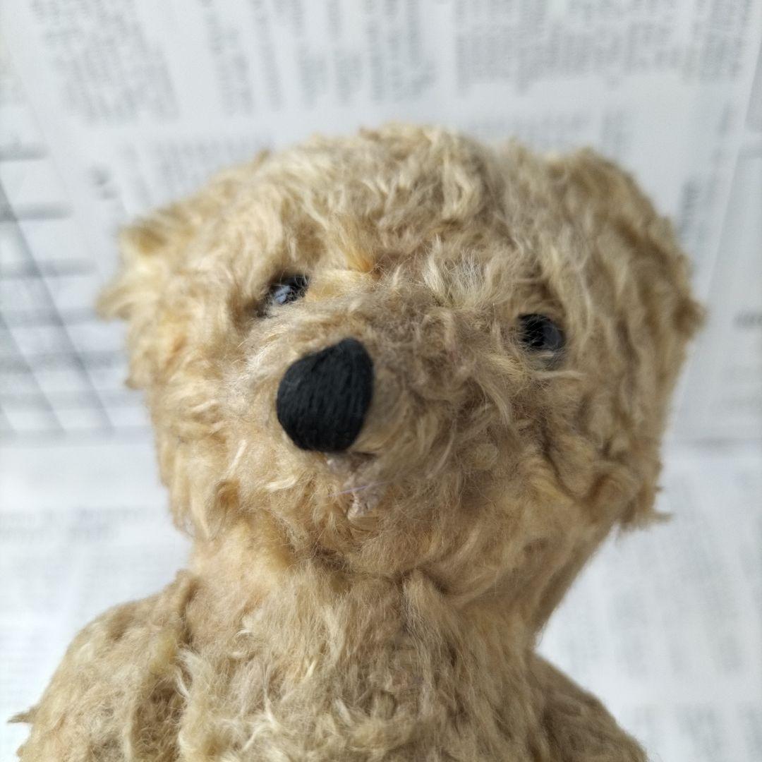 ★注意★出品は左のベアのみ。右のベアは販売済み　イギリス　ビンテージ　ベア