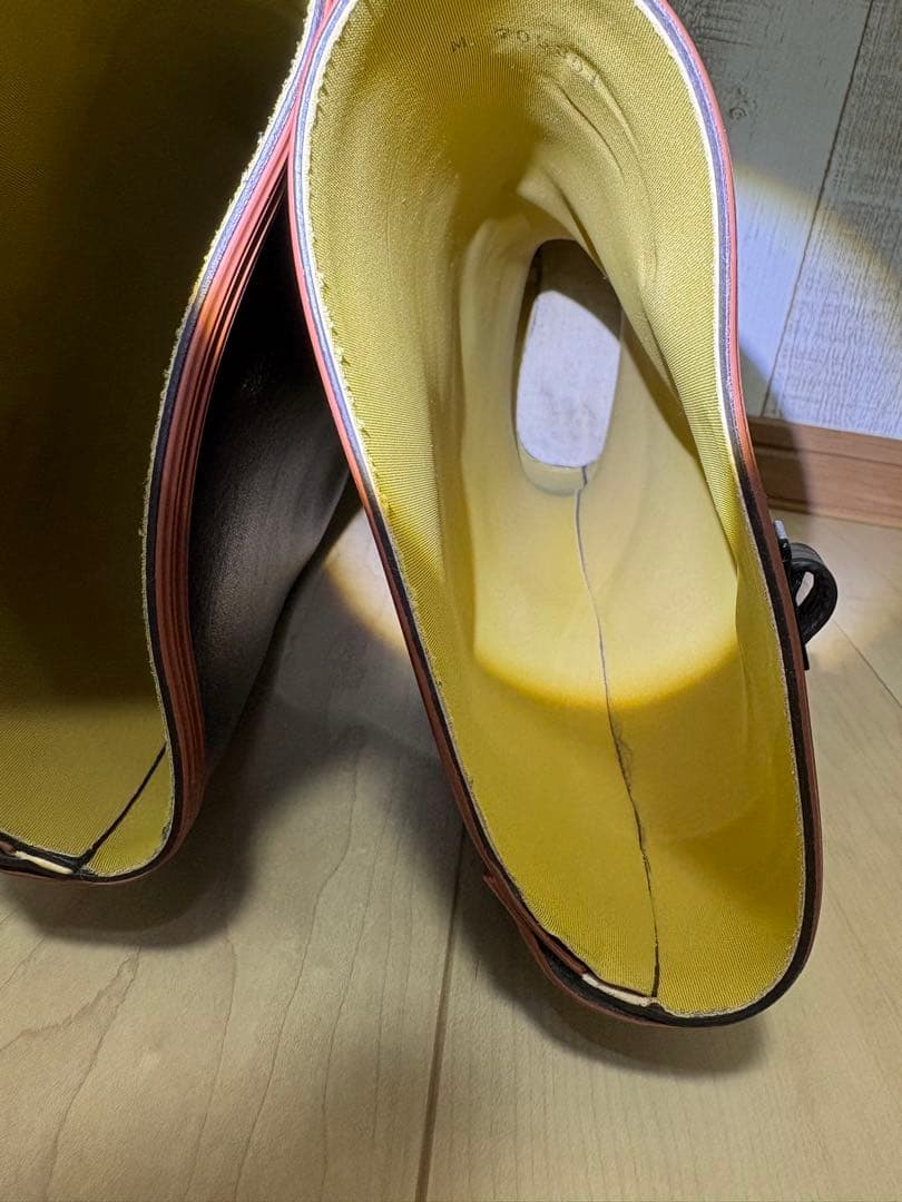 26.5〜27㎝★美品 AIGLEレインブーツ43 エーグルロング 長靴 ラバー