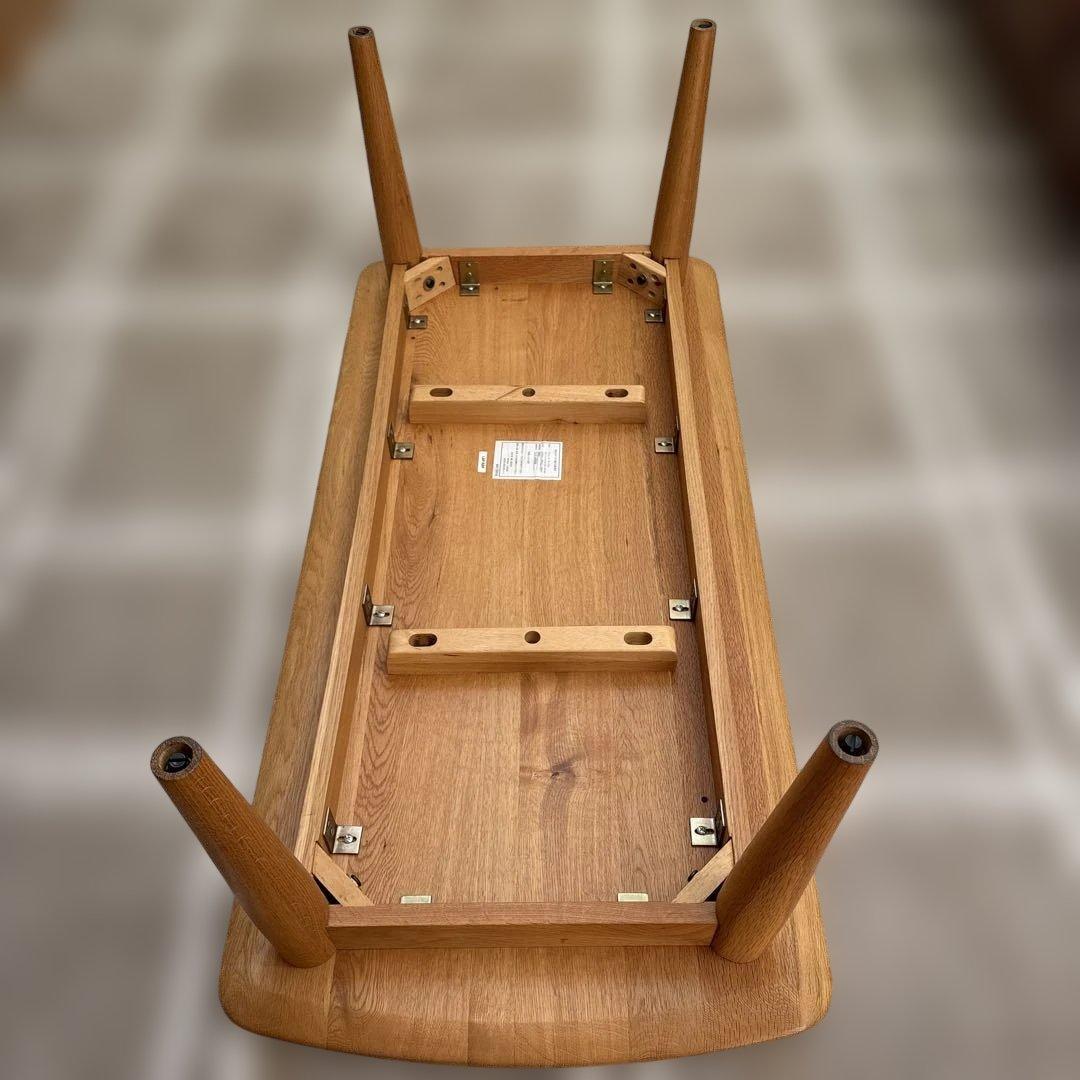 大塚家具 天然木 無垢材 ダイニングテーブル センターテーブル レッドオーク