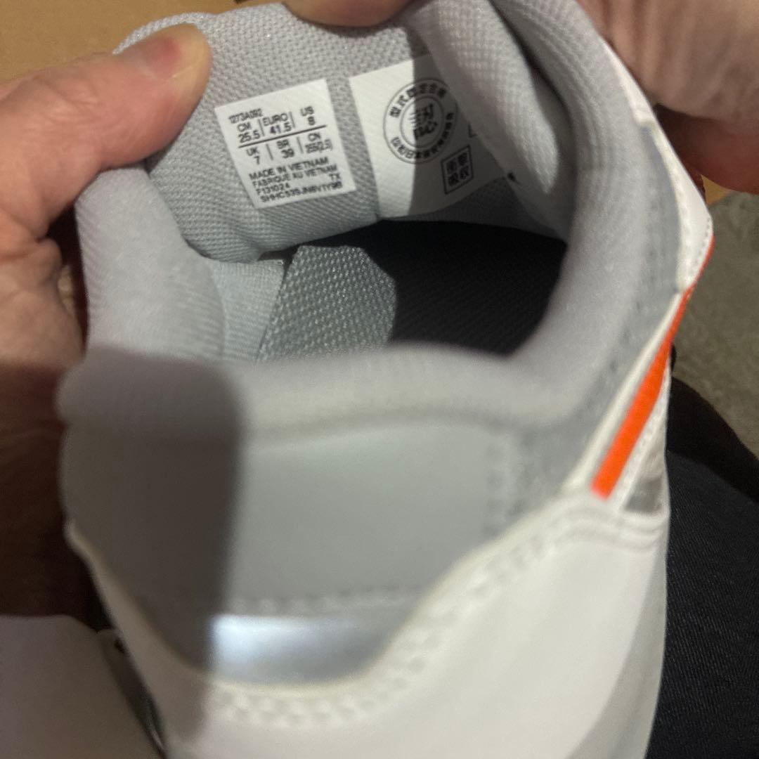 アシックス ダイヤル式安全靴　ワーキングシューズ（普通作業用靴）新品 25.5