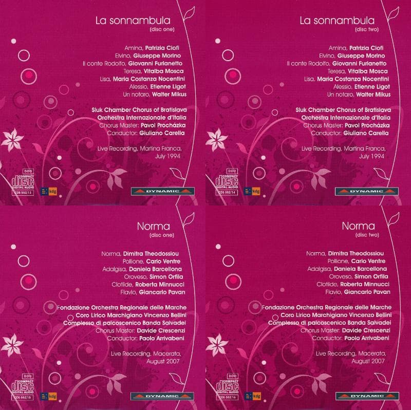 ベルリーニ 歌劇全集 CD24枚組＋CD-ROM