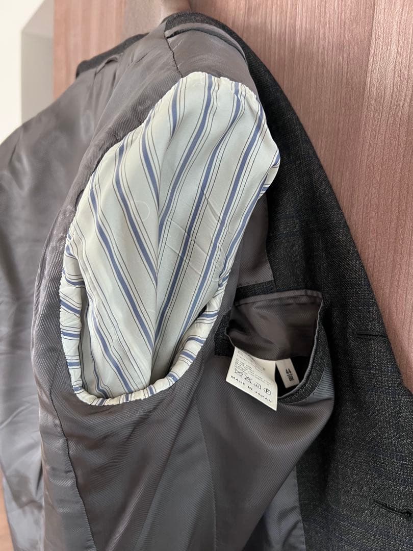 BEAMS Ｆ　スリーピーススーツ　カルロ・バルベラ