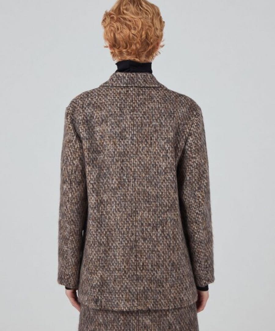 MACPHEE マカフィーモヘヤミックスシャギージャケットトゥモローランド 36