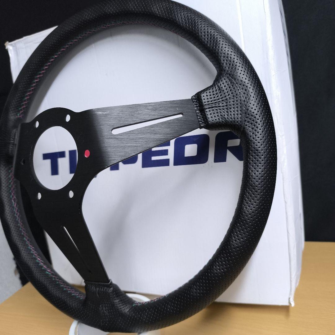 HKSタイプ　ステアリングホイール 350mmディープコーン85mm