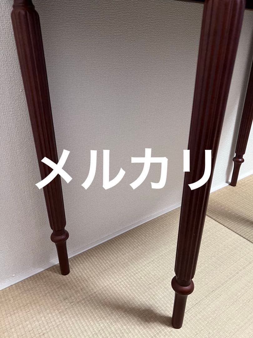 ノ*\"様 花台、サイドテーブル、カフェテーブルなど引き出し付き