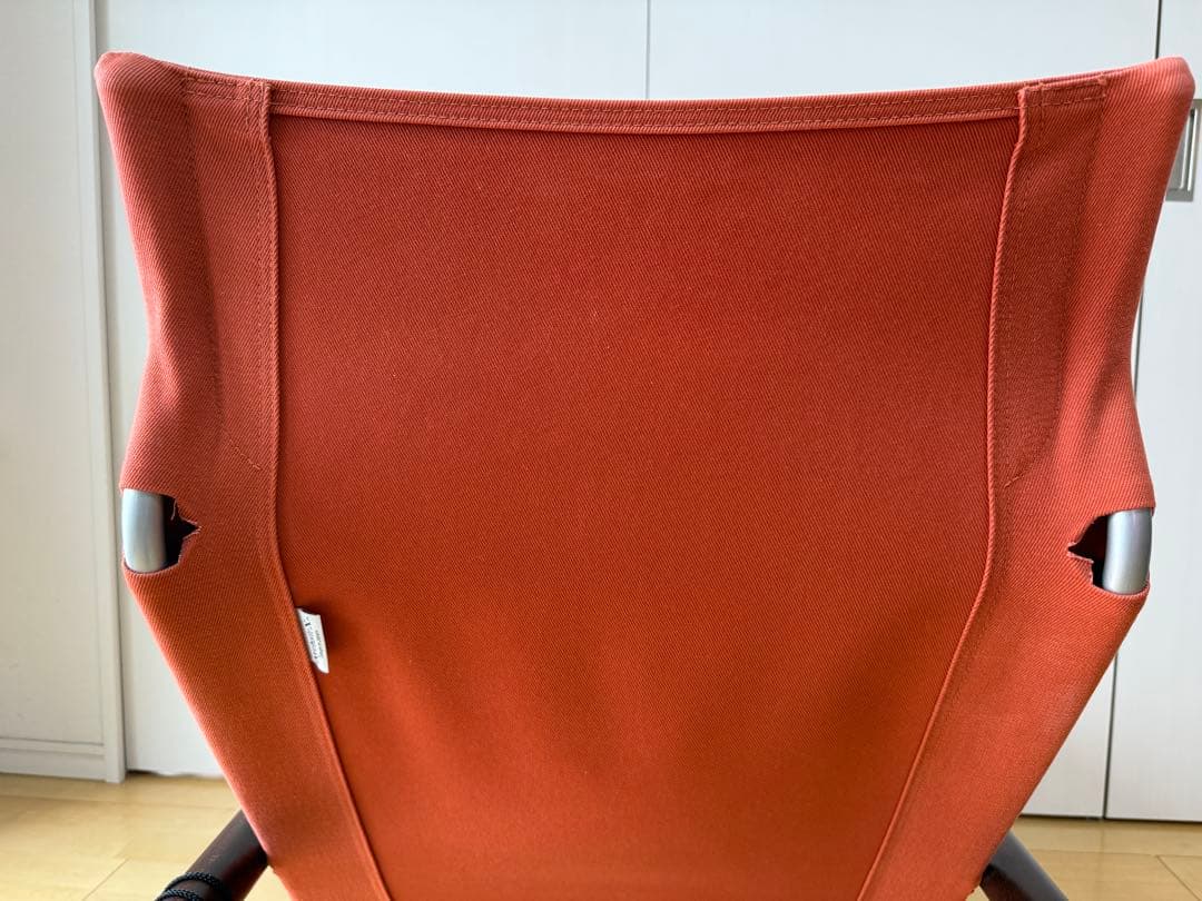 ★NychairX（ニーチェア X）ダークブラウン/レンガ（NY-105）