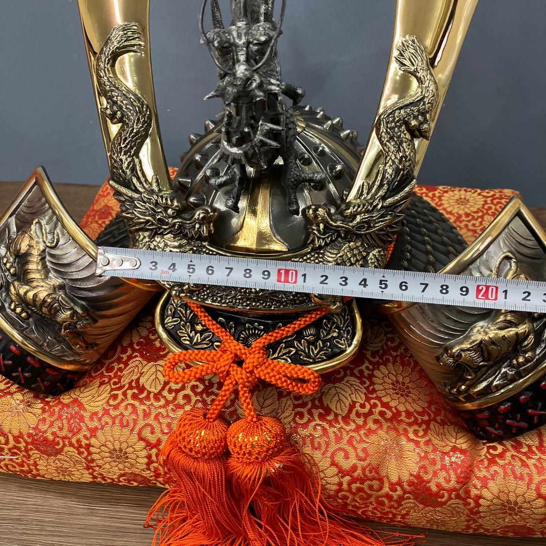 3F 瑞穂作 竜虎出世兜 御兜 五月人形 伝統工芸 兜飾り こどもの日 季節物